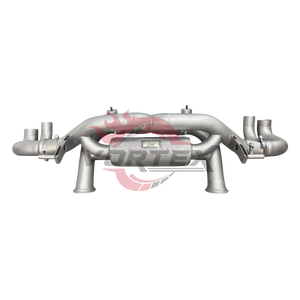 Échappement Valvetronic en acier inoxydable Vortex pour Audi R8 V10 5.2L 2023 Performance Racing Catback avec silencieux à protection thermique - Product Image 2