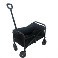 Chariot de plage pliable portable, chariot de camping pliable, chariot de jardin pliable