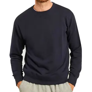 Sudadera de algodón y poliéster para hombre, prenda de vestir, con Logo personalizado, de alta calidad, estilo informal, venta al por mayor