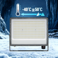 OUTLUX E037 400W CCT Reflector LED de Aluminio Impermeable IP65 para Exteriores, Alto Brillo, Ligero, 5000-40000lm, Garantía de 3 Años