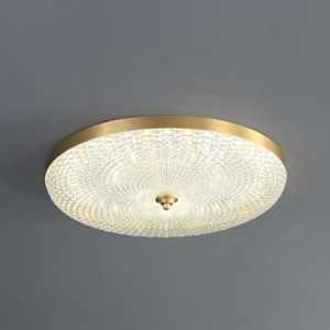 Çağdaş Modern pirinç ve bakır LED tavan lambası küçük akrilik monte ev veya daire için 75 fantezi İskandinav tasarım - Product Image 2