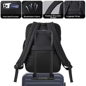 Wholesale Custom Backpack Waterproof <b>Travel</b> Laptop Backpack <b>for</b> <b>Men</b> Women with Logo Durable Polyester <b>Bag</b> Factory - Product Image 5