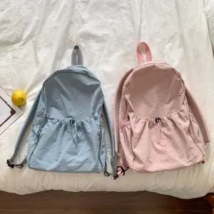 Nouvelle mode femme sac coréen décontracté voyage sac à dos mode Nylon sacs à bandoulière dames étudiant Design sac à dos