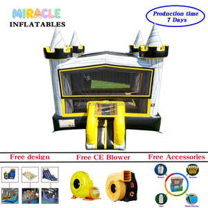 Castillo Inflable Blanco <span class=keywords><strong>de</strong></span> Mármol <span class=keywords><strong>de</strong></span> Lujo, Grado Comercial, 13x13 pies, para <span class=keywords><strong>Alquiler</strong></span> en Eventos Elegantes - Product Image 5