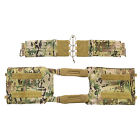 GAF 1000D Nylon 11*14 Inch Security Laser Cut Molle UTX Quick Release Tube Tactical Vest Plate Carrier avec Ajusteur interne