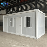 Maison de conteneur à énergie solaire: mélange avec des maisons modulaires, maisons géodésiques modulaires de sphère