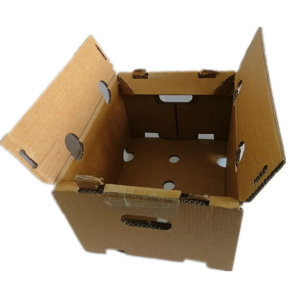 gemüse- und obstkarton für transport günstiger gemüse-karton kiste papier-tablett box