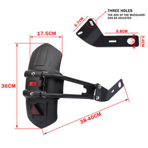 Garde-boue arrière garde-boue protecteur de couverture pour <span class=keywords><strong>SUZUKI</strong></span> DL650 V-STROM <span class=keywords><strong>DL</strong></span> <span class=keywords><strong>650</strong></span> <span class=keywords><strong>VSTROM</strong></span> <span class=keywords><strong>DL</strong></span> 650XT accessoires de moto - Product Image 4