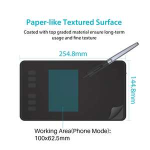 Tablette graphique numérique électronique <span class=keywords><strong>Huion</strong></span> <span class=keywords><strong>H640P</strong></span> pour concepteur, animateur, débutant - Product Image 2