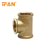 IFAN – raccord de tuyau d'eau, raccord de plomberie, bouchon en cuivre, raccords de tuyau en laiton, filetage femelle en cuivre, raccord en laiton