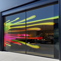 Écran LED holographique 3D P2.5 sur mesure, ultra-fin, pour vitrine de bijouterie, signalisation numérique