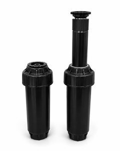 Arroseur de pelouse rétractable en plastique noir, buse 15A, tête d'arrosage pour l'irrigation des jardins et des paysages - Product Image 5
