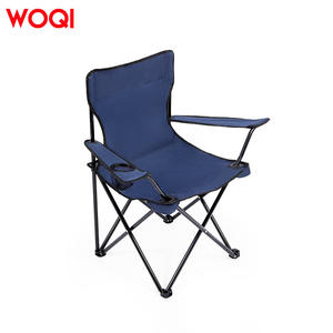 Chaise de pêche pliante Woqi 54x54x90cm en tissu Oxford, siège portable d'extérieur pour le camping et la pêche - Product Image 5