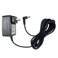 Adaptateur secteur mural US USA 2 broches vers DC 5,5*2,1 mm mâle à angle droit 90 degrés pour bande lumineuse LED, moniteur portable, boîtier TV