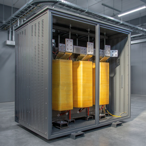 Transformador automático de Material de bobinado de aluminio de calidad de Italia Fabricantes Dyn11 K20 Al Ip00 28-1400Kva Transformador de aislamiento - Product Image 3