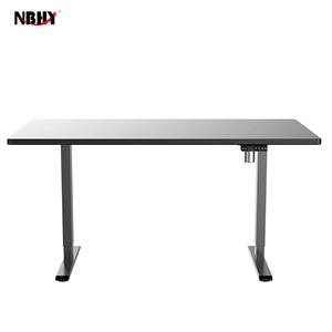 Ergonomic Modern Office Stand <b>Desk</b> Single Motor Electric Adjustable Height Convertible Table with Sit-Stand Features - Product Image 4