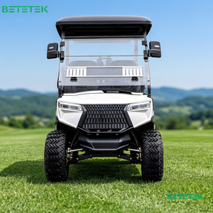 Voiturette de golf électrique 4 places BETETEK avec batterie au plomb-acide 72V pour le golf sur routes non publiques - Product Image 2