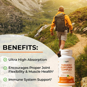 Capsules de Curcuma et Curcumine OEM – Formule Personnalisée – Fabricant – Antioxydant Naturel – Complément pour la Santé des Articulations – Marque Privée – Vente en Gros - Product Image 4