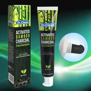 Anti-Cavity Mint Flavor Herbal Organic Teeth Cleaning Whitening Foaming Adult Toothpaste