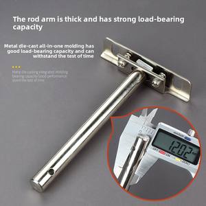 Support <span class=keywords><strong>invisible</strong></span> en forme de T pour <span class=keywords><strong>planche</strong></span> de bois Support caché pour support de panneau de cloison fixe couche conseil matériel de meubles à ongles - Product Image 4