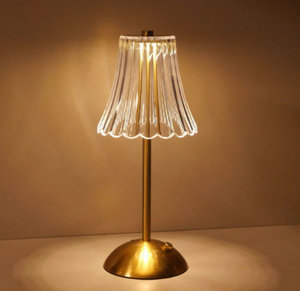 Lámpara <span class=keywords><strong>de</strong></span> Escritorio LED Contemporánea <span class=keywords><strong>de</strong></span> Alta Calidad, Control Táctil, Cuerpo <span class=keywords><strong>de</strong></span> Hierro, Pantalla Acrílica, Carga USB, Protección Ocular, Funciona con Batería - Product Image 1