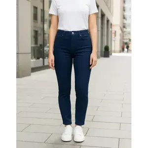 Pantaloni Skinny da Donna Adrenaline in Gabardine Elasticizzata, Vita Alta, Cinque Tasche, Eleganti e Traspiranti - Product Image 6