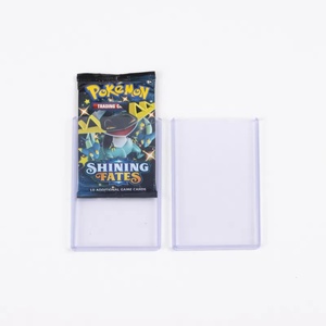 Booster Pack Toploaders Scellés Promo Porte-cartes PVC Pokemoned YuGiOh Manches rigides Top Loaders Pour Booster - Product Image 1