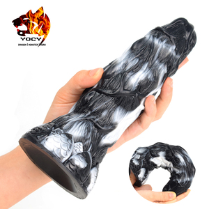 Godes grands monstres de jouets sexuels chinois pour hommes et femmes, en Silicone, Non toxique, nouveauté, boutique de godes - Product Image 1