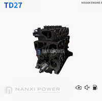 Motore Diesel TD27 2.7L Rigenerato per Nissan Patrol Y60 Y61 Terrano, Blocco Motore Completo