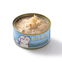 Aliments humides pour chats en conserve Friandises Aliments humides pour chats en conserve Fabricant d'aliments pour animaux de compagnie VIANDE ET SOUPE 85g
