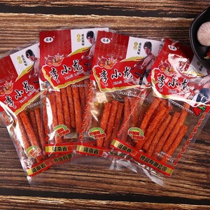 Tiras Picantes Latiao Chinas, Snacks de Frijol y Chile Muy Picantes, 20g, Listos para Comer, Proteína Vegetal - Product Image 3