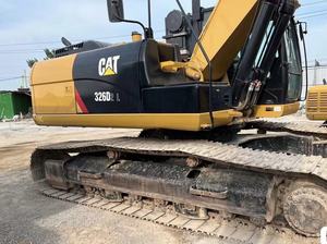 Caterpillar usado para excavadora sobre orugas 326D2L modelo 2022 caja de cambios de motor de 25,6 toneladas estabilidad hidráulica maquinaria de construcción - Product Image 2