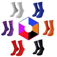 Chaussettes de sport pour hommes, chaussettes de course à pied, chaussettes de marathon, chaussettes de basket-ball, chaussettes de sport à logo personnalisé, en tissu éponge épais certifié OEKO-TEX100