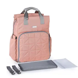 Fashionable, multi-function, large-capacity, waterproof, machine-washable mother bag, backpack for mother and child outing