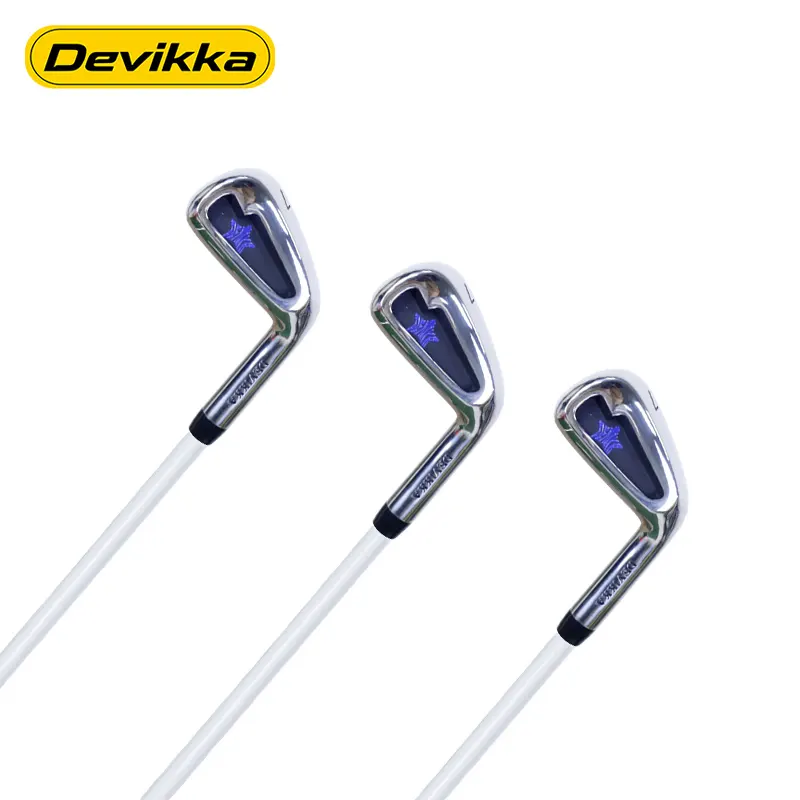 Devikka cao su grip Carbon Rod cơ thể/Thép Rod cơ thể Golf mini7-IRON Golf Câu lạc bộ