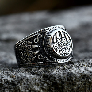 SS8-1122R Anillo de Acero Inoxidable con Diseño Actualizado 2023, Pata de Oso Vikinga, Protección Eslava de <span class=keywords><strong>Veles</strong></span> para Hombre, Regalo Creativo, Venta al por Mayor - Product Image 4