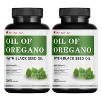 Tonique à l'huile d'origan en marque blanche OEM, Carvacrol avec Nigella Sativa, Soutien quotidien au bien-être