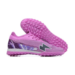 Botines de Fútbol de Corte Bajo MD Phanto Gripknit Pupillos de Fútbol Morados Transpirables para Terreno Firme Primavera Verano Otoño - Product Image 2