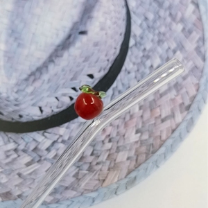 Nueva llegada Bebida ecológica para pajita de vidrio de barra - Product Image 1