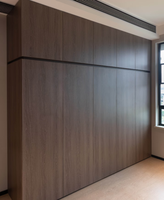 Lit Murphy moderne multifonctionnel en acier avec armoire intégrée et bureau, offrant un grand espace de rangement pour les espaces de vie compacts