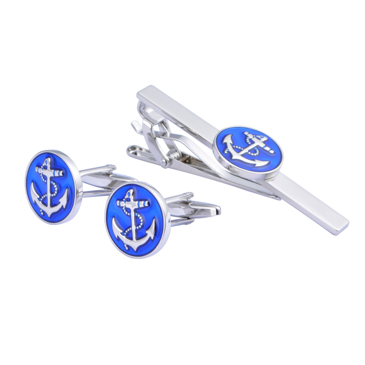 China Factory Custom Tie Pin Manufacturer Professional Supplier Customised Logo Metal Cuff Links Men Cufflinks Airplane Tie Clip