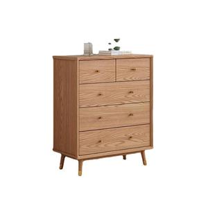 Hengke Furniture Nordic Ash Wood Five Drawer <b>Chest</b> Solid Wood <b>Storage</b> Cabinet Bedroom Living Room Simple Design - Product Image 4