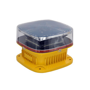 Luz LED de Intensidad Media A&B, Blanco Brillante Diurno, Rojo Intermitente Nocturno, para Estadios, Centros Comerciales, Estacionamientos, Almacenes, Campus, 20000cd - Product Image 1