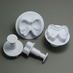 Fleur de prunier, nœud <span class=keywords><strong>papillon</strong></span>, vache, Sugarcraft, outil de décoration et de gaufrage, Fondant, moule, <span class=keywords><strong>emporte</strong></span>-pièce, 4 pièces/ensemble - Product Image 5