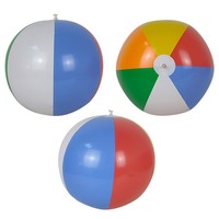 INTGAMX Ballons de plage gonflables en PVC, colorés et souples, jouets aquatiques, ballons gonflables