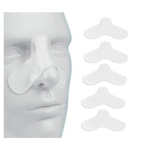 Coussinets nasaux en silicone CPAP <span class=keywords><strong>pour</strong></span> masques d'<span class=keywords><strong>apnée</strong></span> <span class=keywords><strong>du</strong></span> <span class=keywords><strong>sommeil</strong></span> – Confort optimal <span class=keywords><strong>pour</strong></span> la plupart des masques – Coussinets transparents anti-pression - Product Image 1