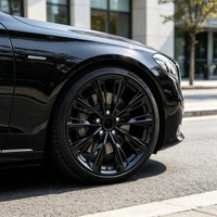 Rines de Aleación Forjados OEM Personalizados, Diseño Angular con Radios Divididos y Corte en Forma de Lágrima, 18-24 Pulgadas, 5x114.3 5x112 para Autos Deportivos y Coupés