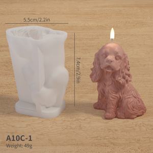 Mayorista Nuevo Hecho a Mano DIY Cachorro Pinch Número Forma Silicona <span class=keywords><strong>Molde</strong></span> Resina Aromaterapia Yeso Vela Única Pastel Herramientas para Perro - Product Image 6