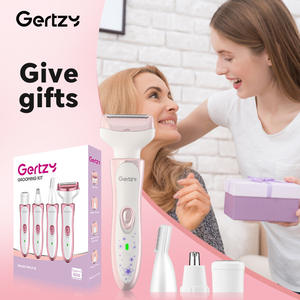 بدلة حلاقة كهربائية متعددة الوظائف للسيدات 4 في 1 لإزالة شعر الأنف المنزلي لإزالة الشعر - Product Image 4