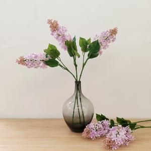 Flor Artificial <span class=keywords><strong>de</strong></span> Lila <span class=keywords><strong>de</strong></span> Tallo Único, Material <span class=keywords><strong>de</strong></span> Decoración Suave, Venta al por Mayor, Decoración para Bodas, Hoteles y Hogares, <span class=keywords><strong>Planta</strong></span> Simulada - Product Image 4